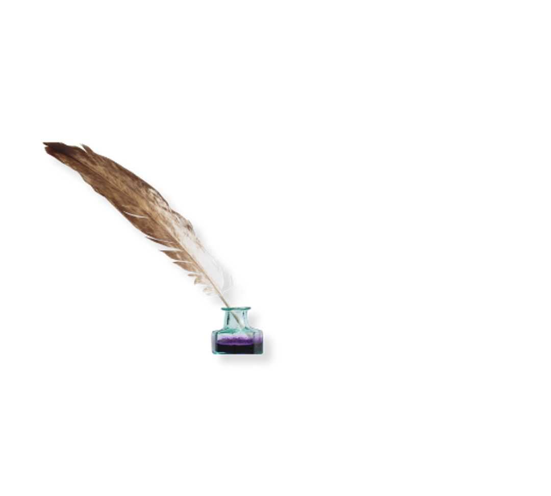 Feather pen